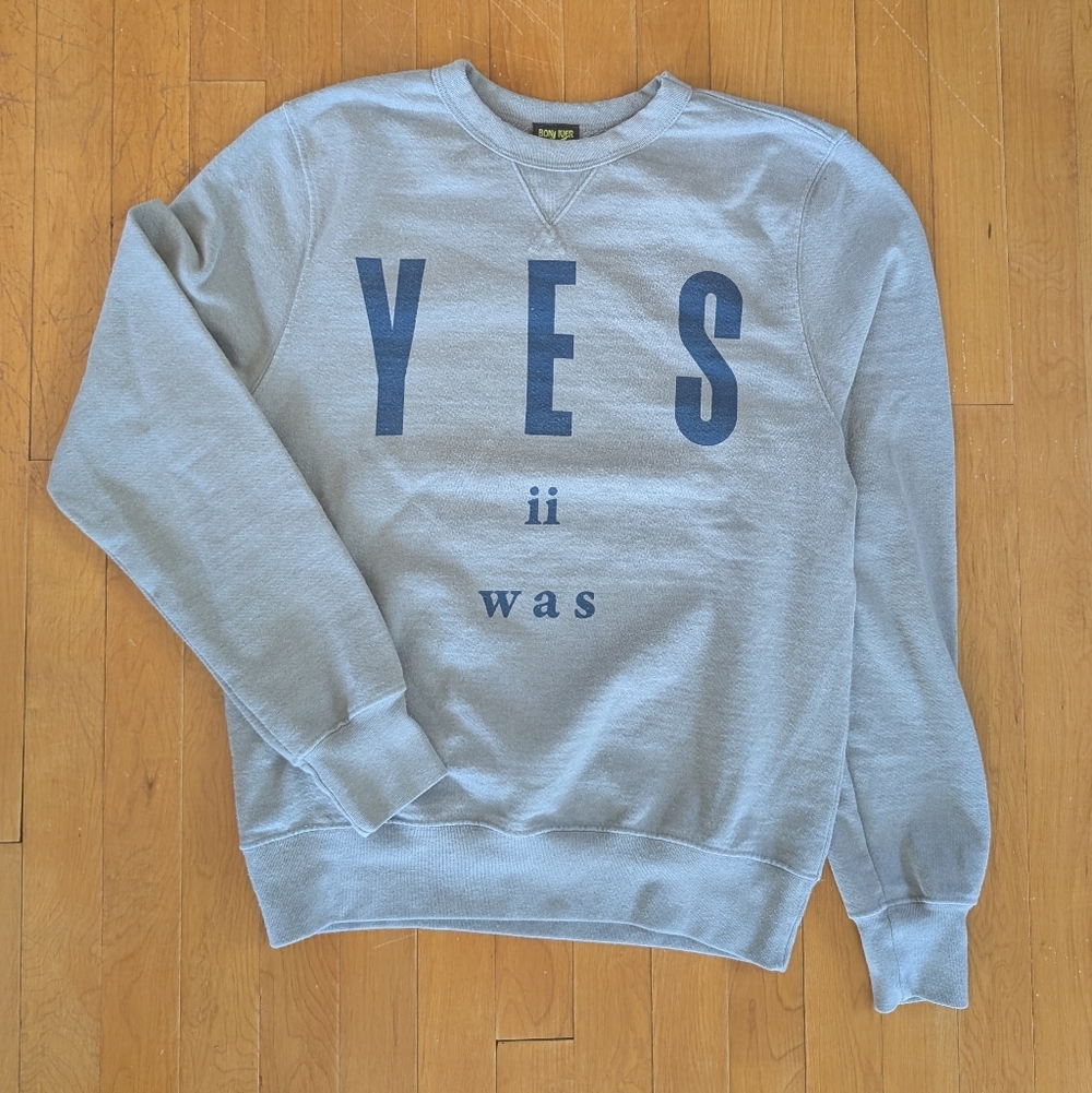 Bon Iver Tokin' Crewneck Sweatshirt